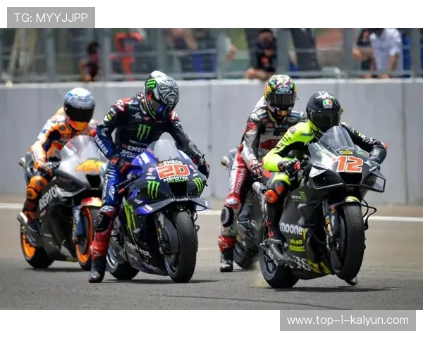 MotoGP直道极速超车震撼镜头——极致速度下的激情瞬间